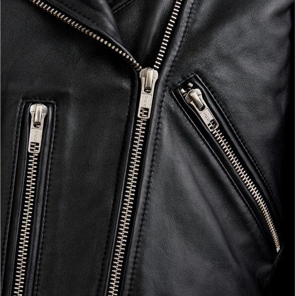 Quince 100% Leather motorcycle jacket - Picture 10 of 13